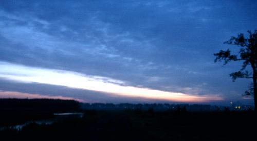 Clear weather in the north